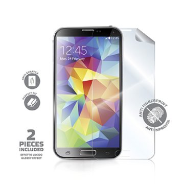 Celly SCREEN390A protezione per lo schermo e il retro dei telefoni cellulari Samsung 2 pz