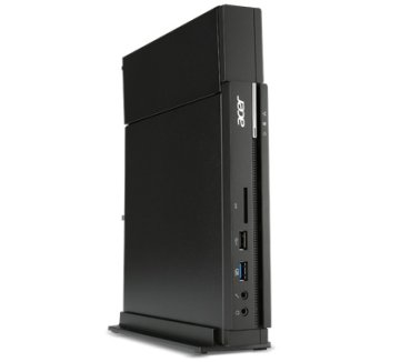 Acer Veriton N2120G AMD Sempron 2650 4 GB DDR3-SDRAM 500 GB HDD FreeDOS Mini PC PC Nero