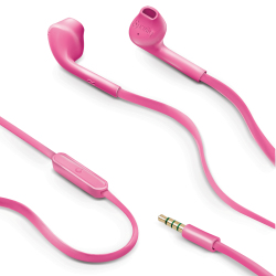 Celly UP100PK cuffia e auricolare Cablato In-ear Musica e Chiamate Rosa