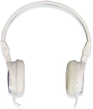 Techmade TM-H003-WH cuffia e auricolare Cablato A Padiglione MUSICA Bianco