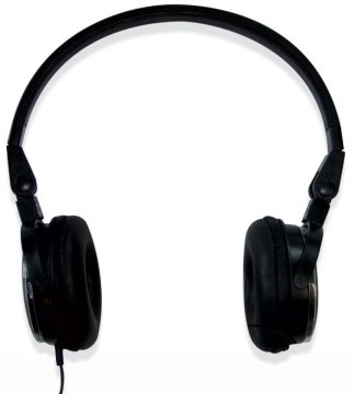 Techmade TM-H003-BK cuffia e auricolare Cablato A Padiglione MUSICA Nero