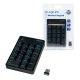 LogiLink ID0120 tastierino numerico Universale RF Wireless Nero 8