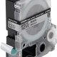 Epson Nastro fondo Argento per testo Nero 12/9 2