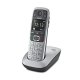 Gigaset E550 Telefono DECT Grigio, Argento 8