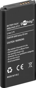 Goobay 47111 ricambio per cellulare Batteria Nero