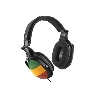 The House Of Marley Rise Up Auricolare Cablato A Padiglione Musica e Chiamate Nero, Verde, Rosso, Giallo