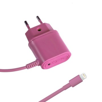 Celly TCIP5P Caricabatterie per dispositivi mobili Telefono cellulare Rosa AC Interno