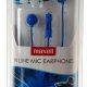 Maxell 303566.00.CN cuffia e auricolare Cablato In-ear Musica e Chiamate Blu 2