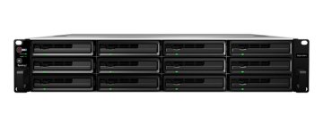 Synology RackStation RS2414+ server NAS e di archiviazione Server di archiviazione Armadio (2U) 2 GB DDR3 0 TB Nero