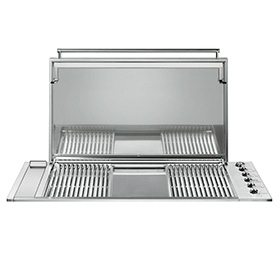 Smeg BIBQ1205F barbecue per l'aperto e bistecchiera Gas Acciaio inox 20000 W