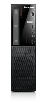 Lenovo ThinkCentre E73 Intel® Pentium® G G3250 4 GB DDR3-SDRAM 500 GB HDD Windows 7 Professional SFF PC Nero