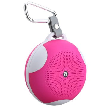 Techly Speaker Portatile Bluetooth Wireless Sport MicroSD Rosa (ICASBL03)