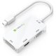 Techly Adattatore 3 in 1 Mini DisplayPort 1.2 (Thunderbolt) a HDMI/DVI/VGA (IADAP MDP-COMBOF12) 2