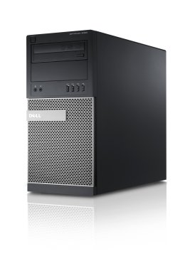 DELL OptiPlex 9020 Intel® Core™ i7 i7-4790 8 GB DDR3-SDRAM 500 GB HDD Windows 7 Professional Mini Tower PC Nero