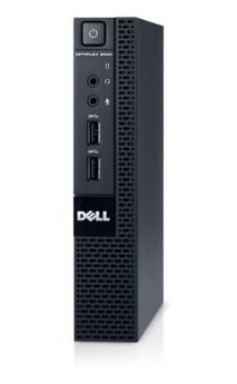 DELL OptiPlex 9020 Intel® Core™ i5 i5-4590T 8 GB DDR3L-SDRAM 128 GB SSD Windows 7 Professional Mini PC Nero