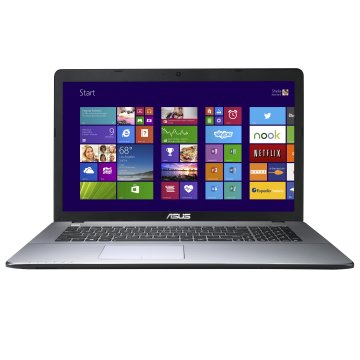 ASUS F555LJ Intel® Core™ i7 i7-5500U Computer portatile 39,6 cm (15.6") 8 GB DDR3-SDRAM 256 GB SSD NVIDIA® GeForce® GT 920M Windows 8.1 Nero, Argento