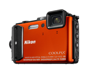Nikon COOLPIX AW130 1/2.3" Fotocamera compatta 16 MP CMOS 4608 x 3456 Pixel Arancione