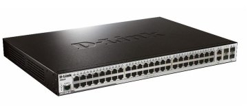 D-Link DES-3200-52 switch di rete Gestito L2 1U Nero