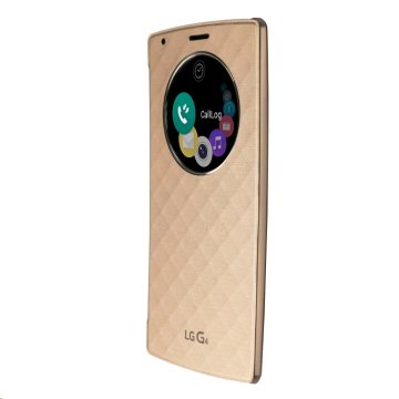 LG CFV-100.AGEUGD custodia per cellulare Custodia a libro Oro