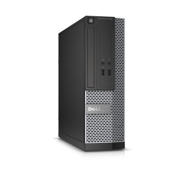 DELL OptiPlex 3020 Intel® Core™ i5 i5-4590 8 GB DDR3-SDRAM 500 GB HDD Windows 7 Professional SFF PC Nero, Argento