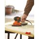 Black & Decker KA2000-QS levigatrice portatile Smerigliatrice Delta 14000 Giri/min Nero, Arancione 12