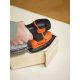Black & Decker KA2000-QS levigatrice portatile Smerigliatrice Delta 14000 Giri/min Nero, Arancione 7