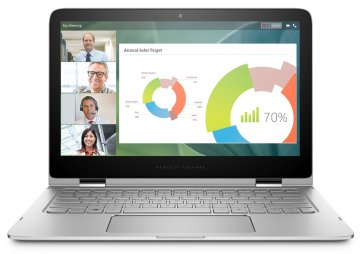 HP Spectre Pro x360 G1 Intel® Core™ i7 i7-5600U Computer portatile 33,8 cm (13.3") Touch screen Quad HD 8 GB LPDDR3-SDRAM 256 GB SSD Wi-Fi 5 (802.11ac) Windows 8.1 Pro Argento
