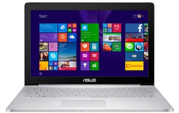 ASUS Zenbook UX501JW-FJ094H Intel® Core™ i7 i7-4720HQ Computer portatile 39,6 cm (15.6") 4K Ultra HD 16 GB DDR3L-SDRAM 512 GB SSD NVIDIA® GeForce® GTX 960M Windows 8.1 Argento