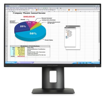 HP Z24n LED display 61 cm (24") 1920 x 1200 Pixel Full HD Nero