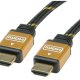 ROLINE 11.04.5508 cavo HDMI 15 m HDMI tipo A (Standard) Nero, Oro 2