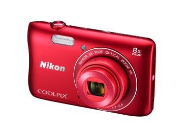 Nikon COOLPIX S3700 1/2.3" Fotocamera compatta 20,1 MP CCD 5152 x 3864 Pixel Rosso