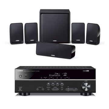 Yamaha YHT-2920 sistema home cinema 5.1 canali 135 W Compatibilità 3D Nero
