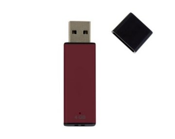 Nilox Pendrive 4GB unità flash USB USB tipo A 2.0 Rosso