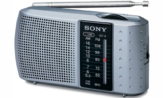 Sony ICF-8 Portatile Analogico Argento