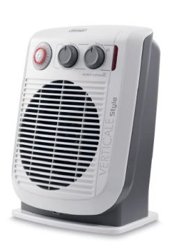 De’Longhi HVF3051T stufetta elettrica Interno Grigio, Bianco 2200 W Riscaldatore ambiente elettrico con ventilatore
