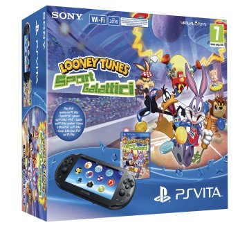 Sony Ps Vita 2016 + Looney Tunes:Galactic Sport console da gioco portatile 12,7 cm (5") Touch screen Wi-Fi Nero
