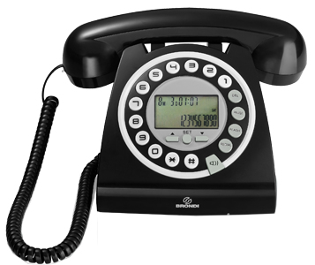 Brondi Hallo Telefono DECT Identificatore di chiamata Nero