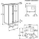 Electrolux EAL6140WOW frigorifero side-by-side Libera installazione 549 L Bianco 3
