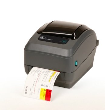 Zebra GX430t stampante per etichette (CD) Trasferimento termico 300 x 300 DPI 102 mm/s Cablato