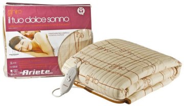 Ariete 00B881100AR0 scaldaletto Coperta elettrica 60 W Beige Poliestere