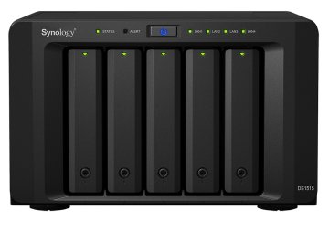 Synology DiskStation DS1515 server NAS e di archiviazione Annapurna Labs Alpine AL-314 2 GB DDR3 0 TB HDD+SSD Nero
