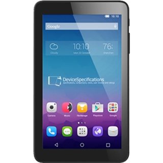 Alcatel One Touch 8055 Mediatek 4 GB 17,8 cm (7") 0,5 GB Wi-Fi 4 (802.11n) Android Nero
