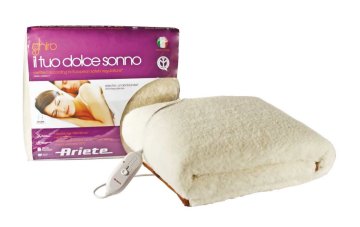 Ariete 8813 Coperta elettrica 60 W Beige Lana