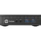 HP ProDesk 400 G1 Intel® Core™ i5 i5-4590T 8 GB DDR3-SDRAM 500 GB HDD Windows 7 Professional Mini PC Nero 8