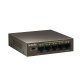 Tenda TEF1105P switch di rete Gestito Fast Ethernet (10/100) Supporto Power over Ethernet (PoE) Marrone 4