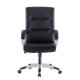 Techly Poltrona Direzionale Imbottita con Braccioli Nero (ICA-CT 899) 3