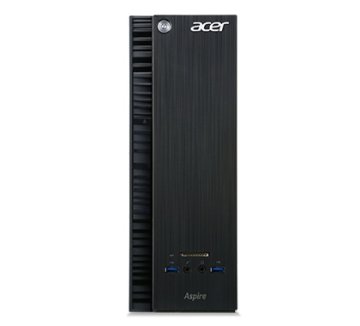 Acer Aspire XC-704 Intel® Pentium® N3700 4 GB DDR3L-SDRAM 500 GB HDD Windows 10 Home Desktop PC Nero