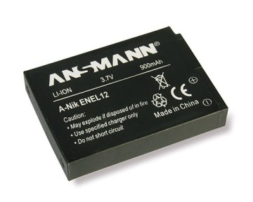 Ansmann A-Nik EN EL 12 Ioni di Litio 900 mAh