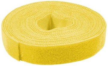 LogiLink KAB0051 fermacavo Giallo 1 pz