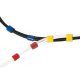 LogiLink KAB0052 fermacavo Rosso 1 pz 4